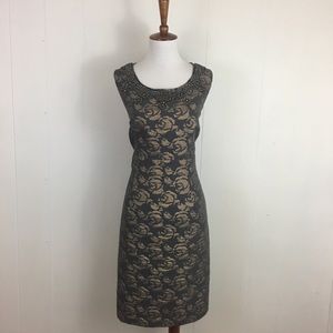 Boden Limited Edition Embellished Jacquard Dress